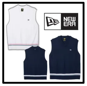 New Era  |Unisex Street Style Logo Vests & Gillets