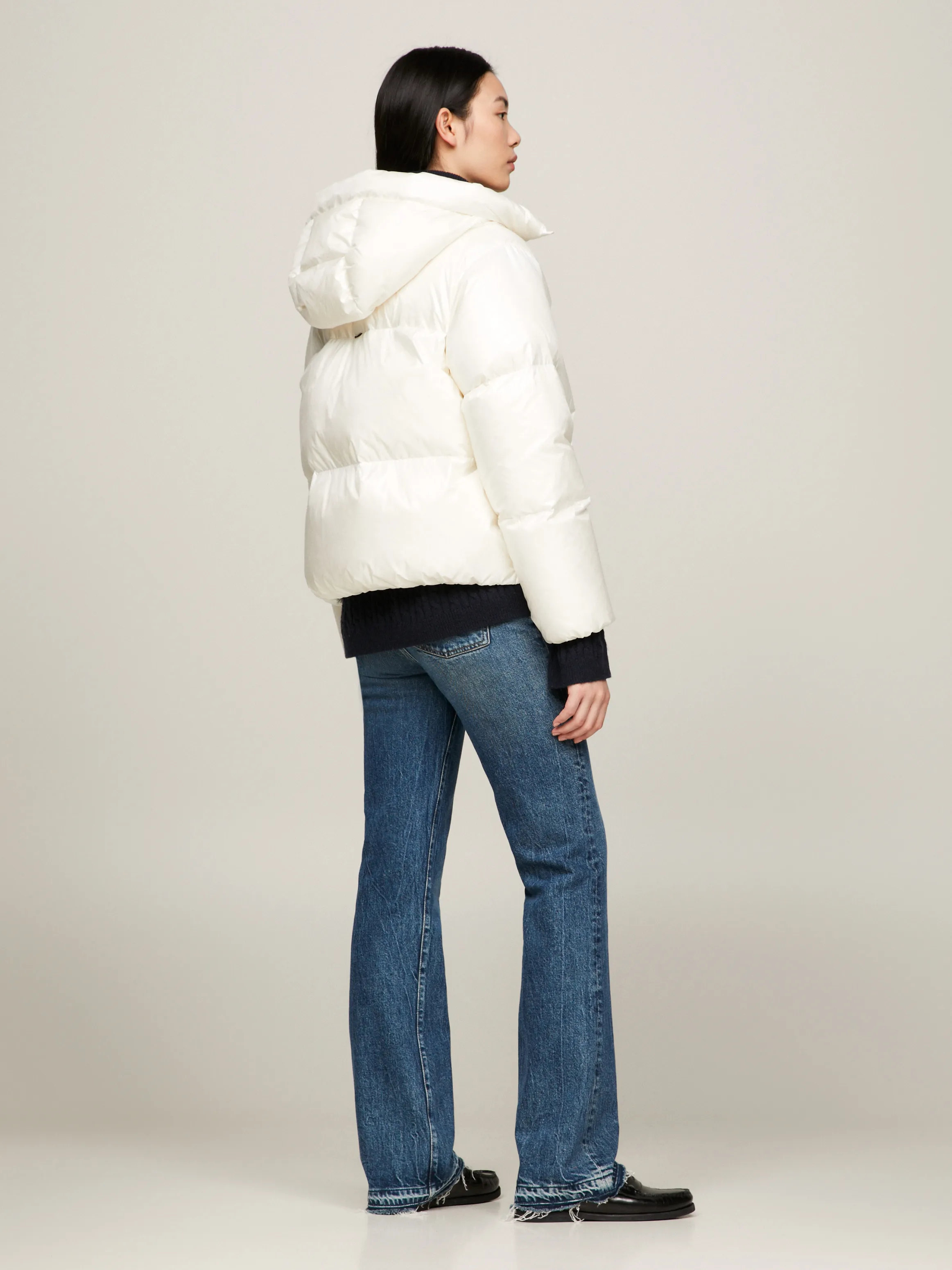 New York Down Relaxed Puffer Jacket | Coats & Jackets | Tommy Hilfiger