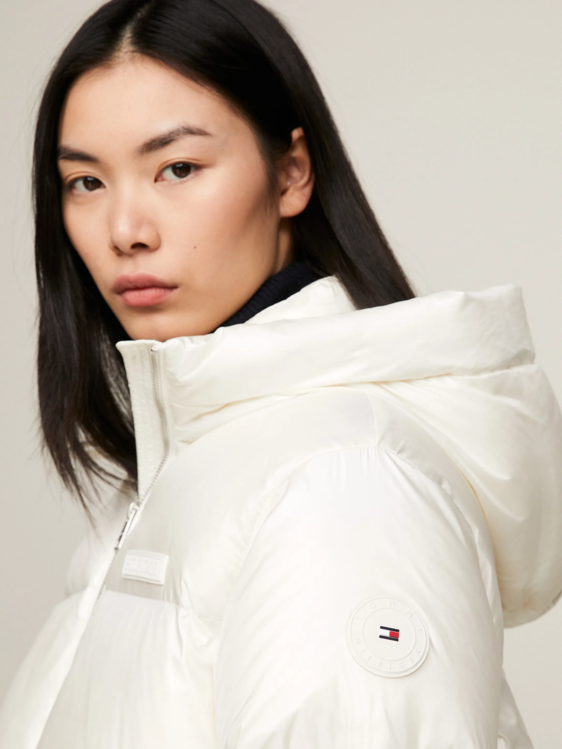 New York Down Relaxed Puffer Jacket | Coats & Jackets | Tommy Hilfiger