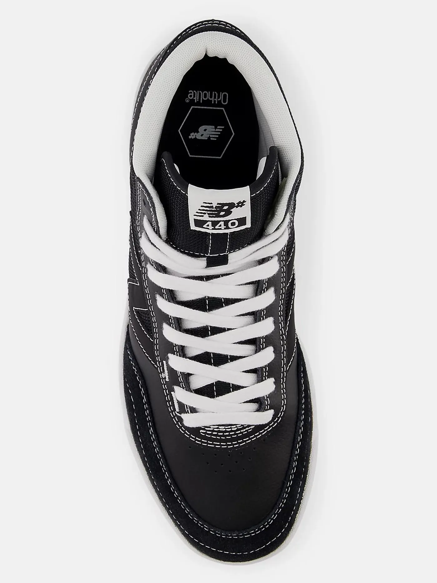 Numeric 440 Hi Black/White Shoes