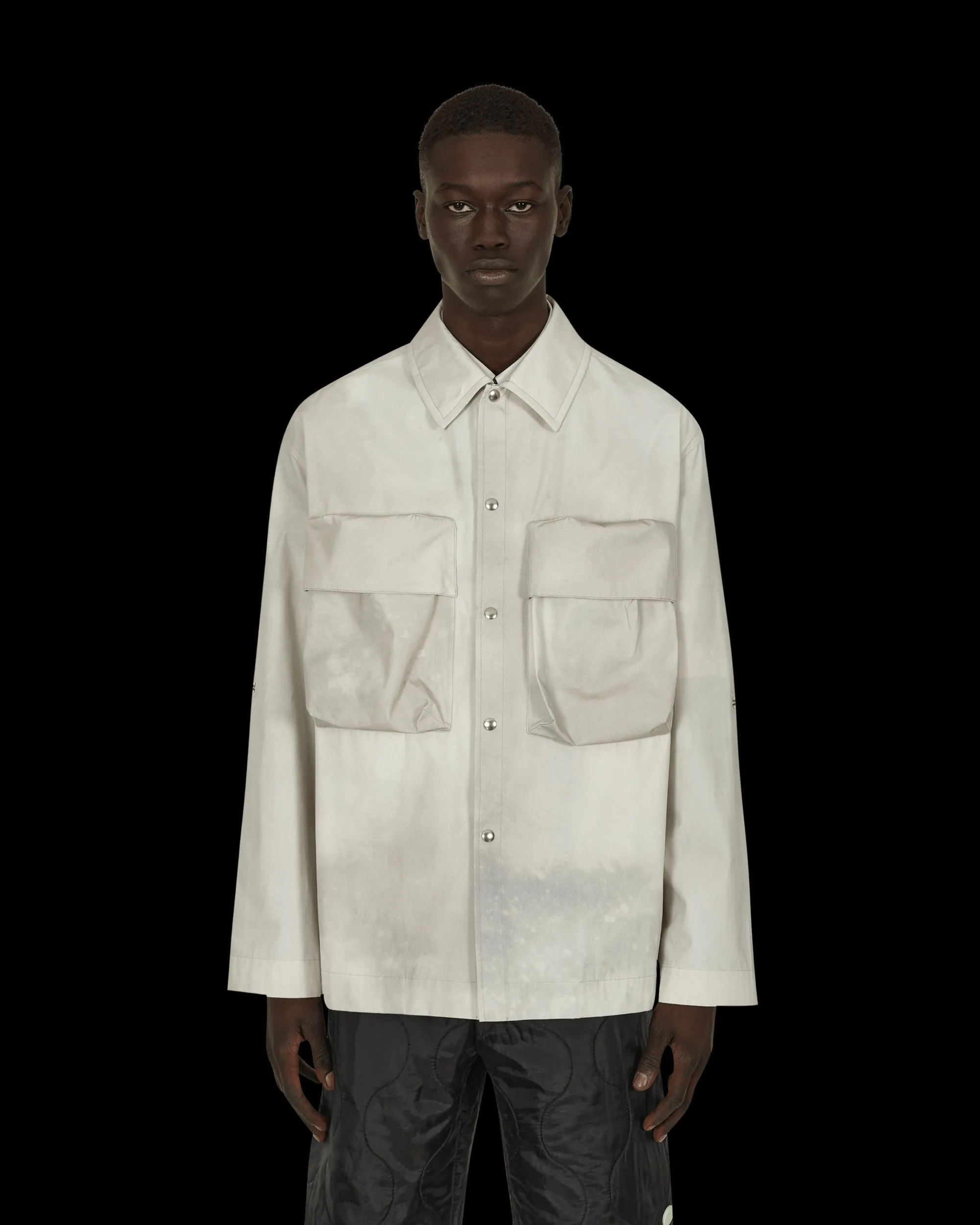 OAMC  |Button-down Long Sleeves Cotton Oversized Designers Shirts