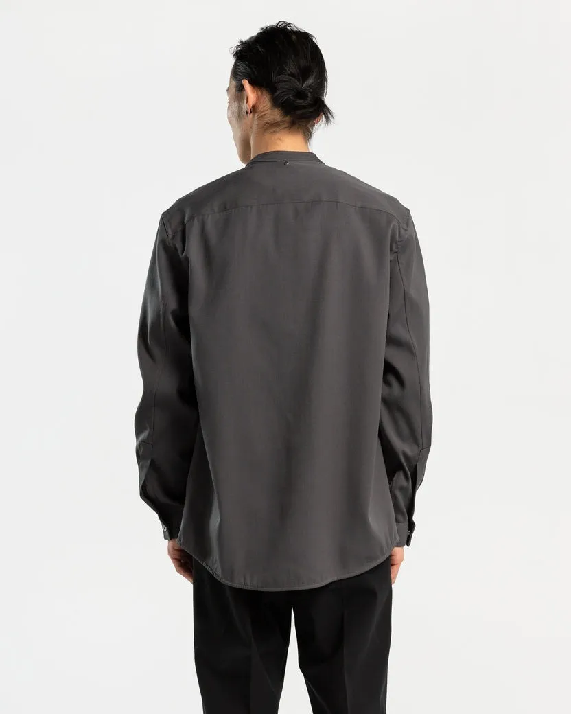 OAMC  |Button-down Wool Long Sleeves Plain Front Button Designers