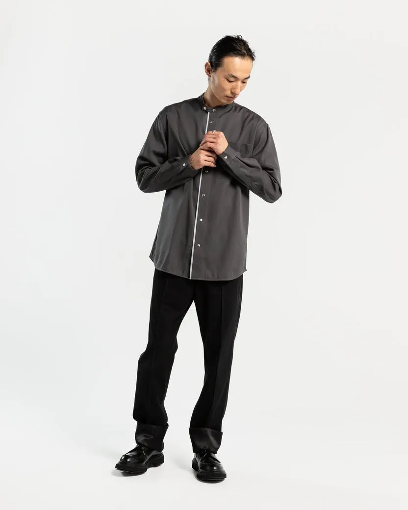 OAMC  |Button-down Wool Long Sleeves Plain Front Button Designers