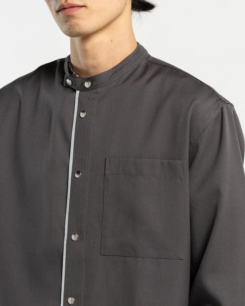 OAMC  |Button-down Wool Long Sleeves Plain Front Button Designers