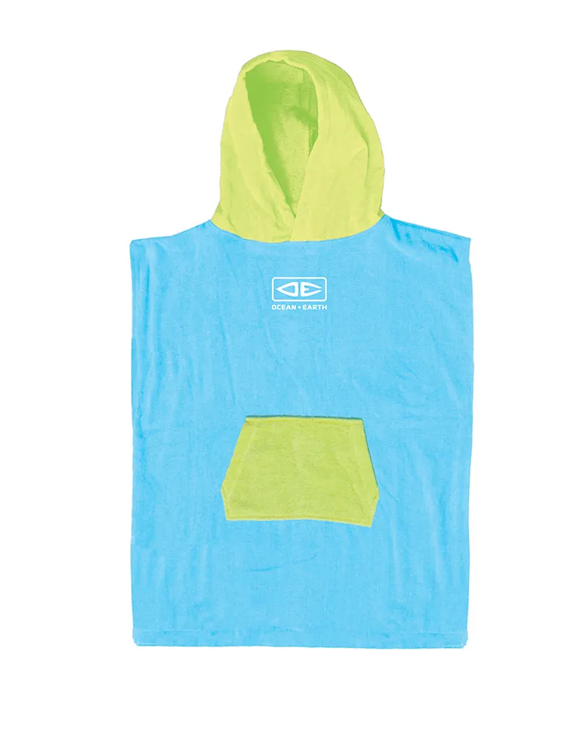 Ocean and Earth Toddler Hooded Poncho