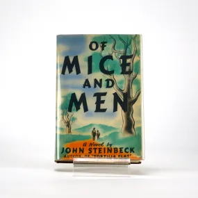 Of Mice and Men, John Steinbeck. P.F. Collier and Sons, 1937. First book club edition.