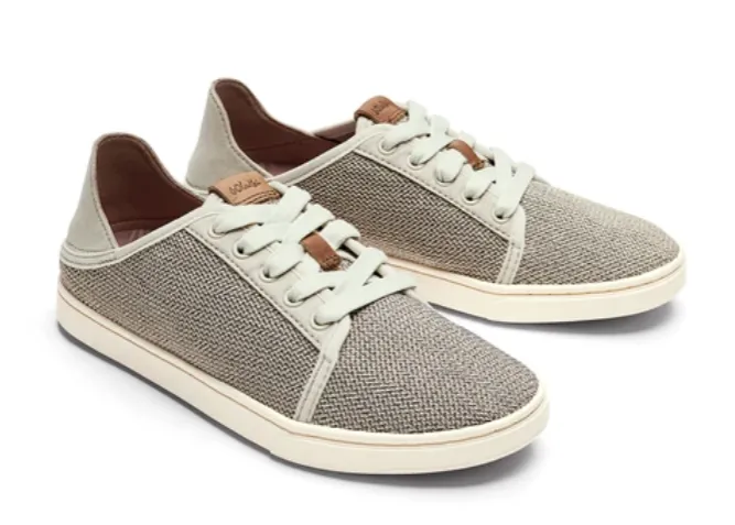 OluKai Womens Pehuea Li Lace Sneaker- Tapa