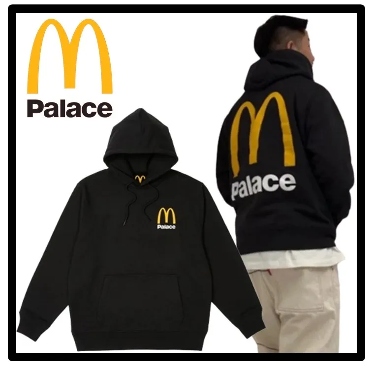 Palace Skateboards  |Unisex Street Style Logo Skater Style Hoodies