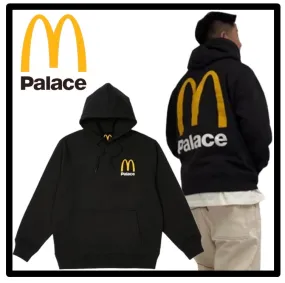 Palace Skateboards  |Unisex Street Style Logo Skater Style Hoodies