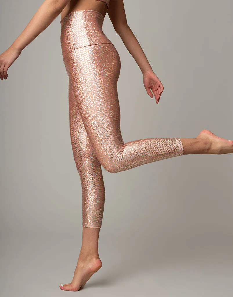 Peach Mermaid 7/8 Legging