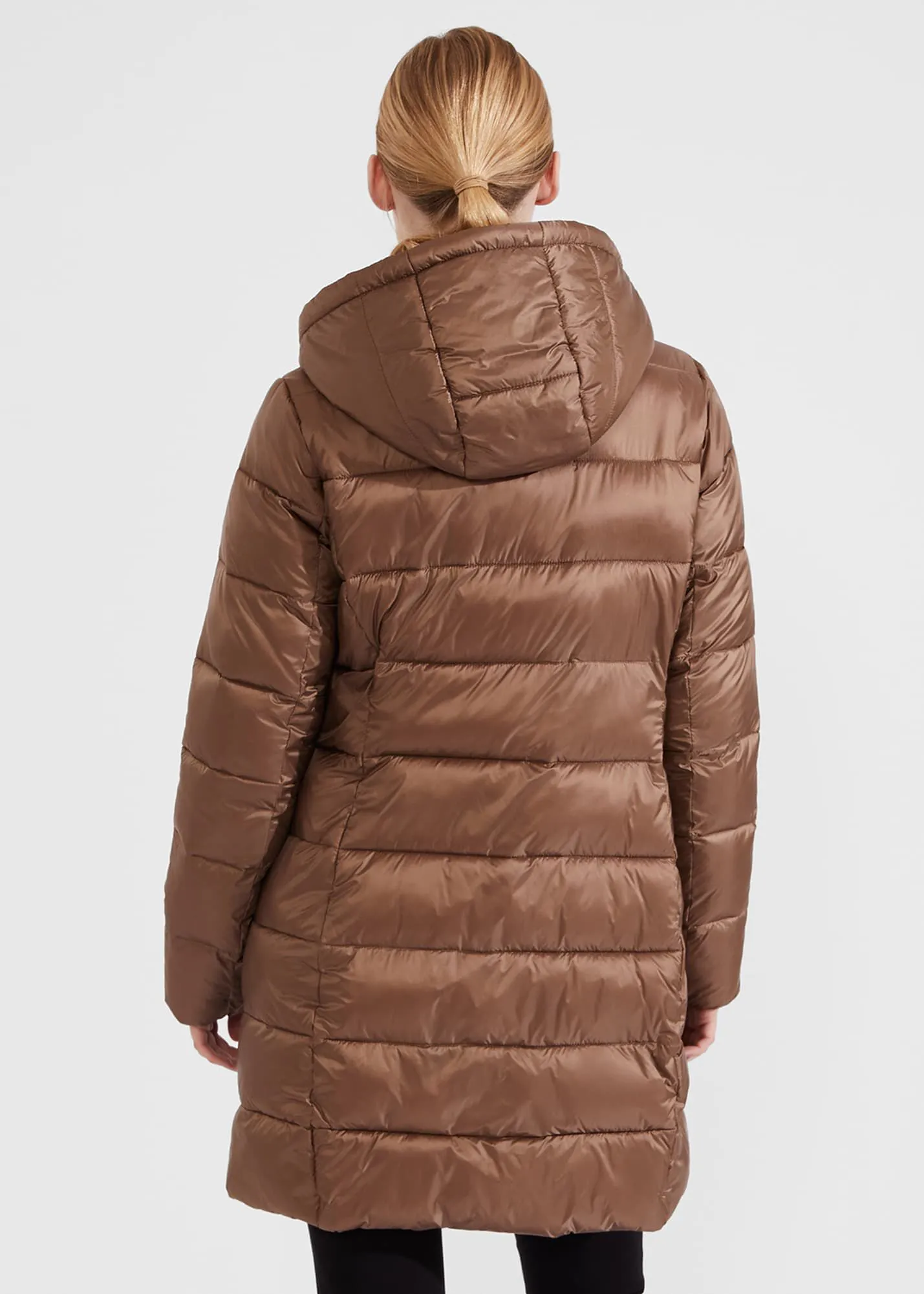 Petite Joelle Hooded Puffer 