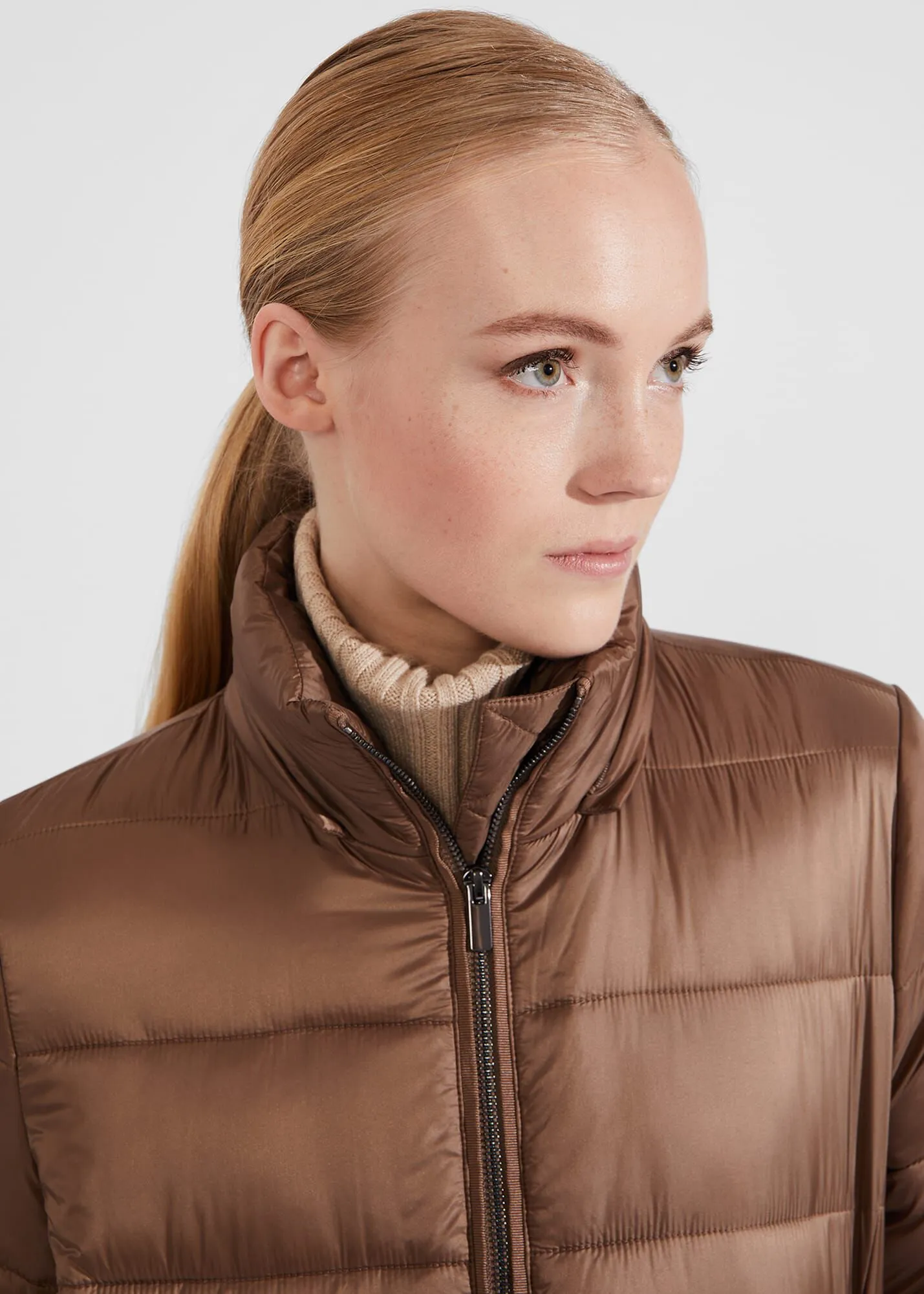 Petite Joelle Hooded Puffer 