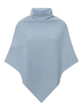 Poncho in filato Cashmerino - Ashley Blue