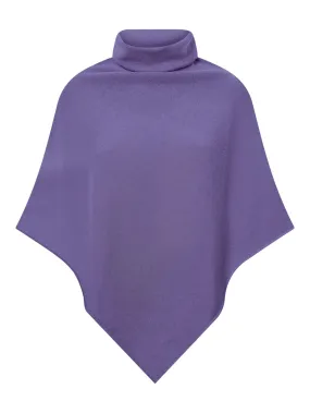 Poncho in filato Cashmerino - Passion Flower