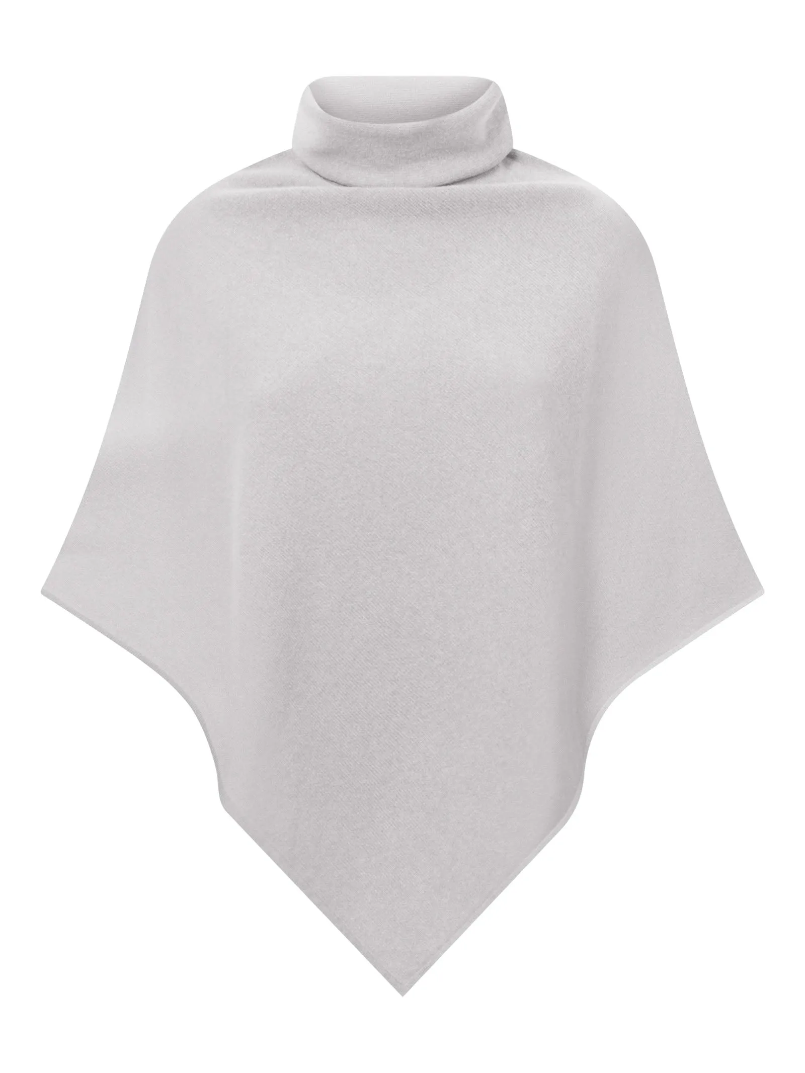 Poncho in filato Cashmerino - Piuma Mel.