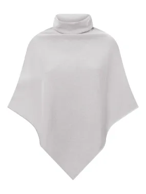 Poncho in filato Cashmerino - Piuma Mel.