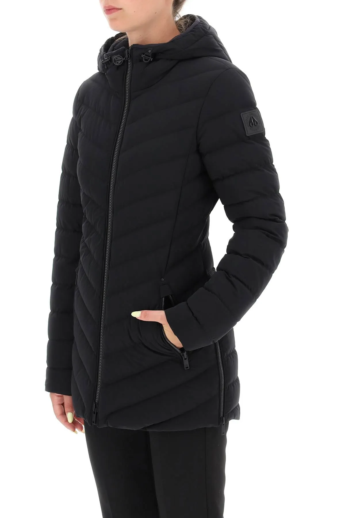 'Rockcliff' Midi Hooded Puffer Jacket