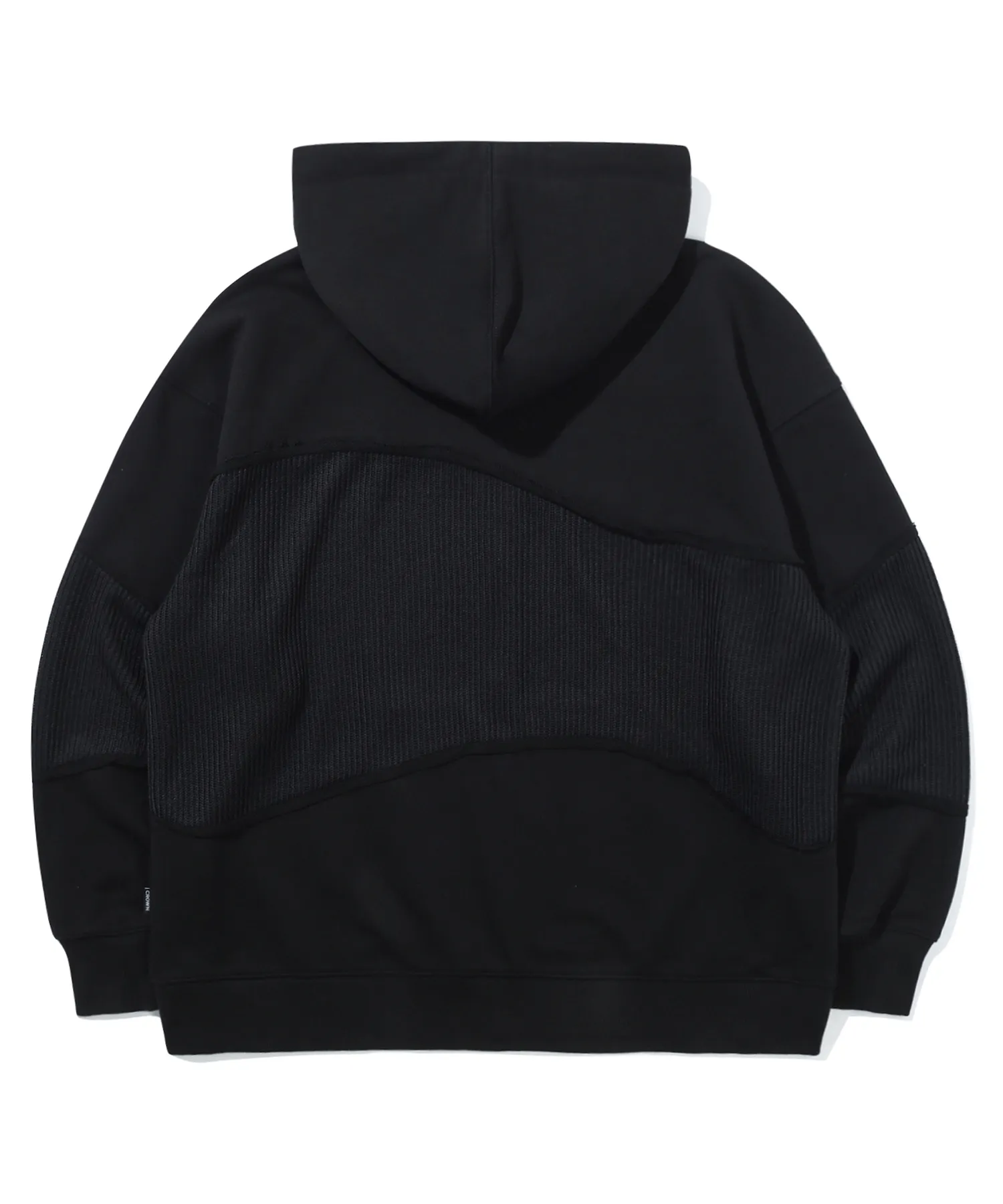 ROMANTIC CROWN  |[ROMANTIC CROWN]★SWEAT KNIT MIX ZIP UP HOODIE