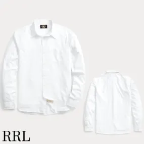 RRL  |Button-down Long Sleeves Plain Cotton Surf Style Shirts