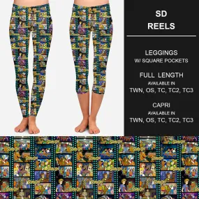 RTS - SD Reels Leggings w/ Pockets