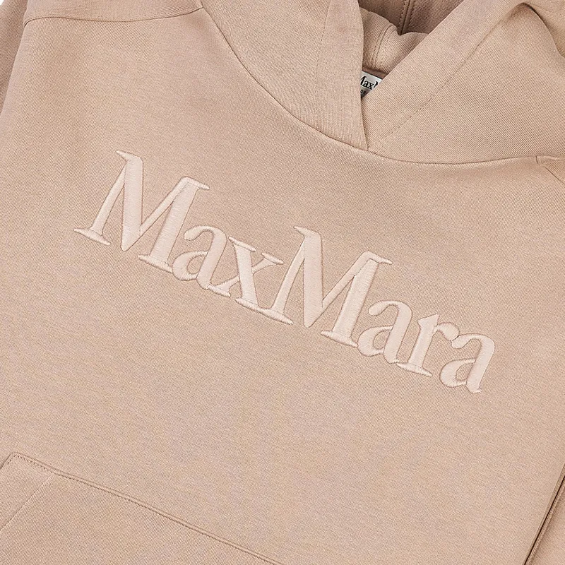 S Max Mara  |Street Style Long Sleeves Plain Cotton Logo