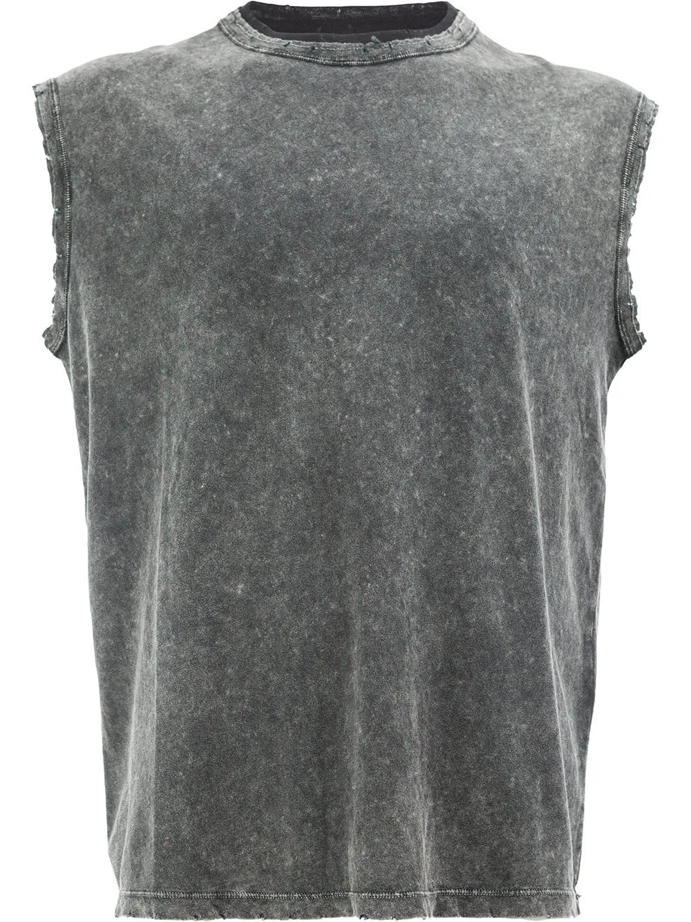 Saint Laurent  |Crew Neck Sleeveless Street Style Plain Cotton Luxury