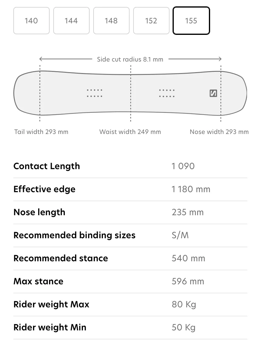 SALE!! Salomon Rumble Fish Snowboard 2022/23