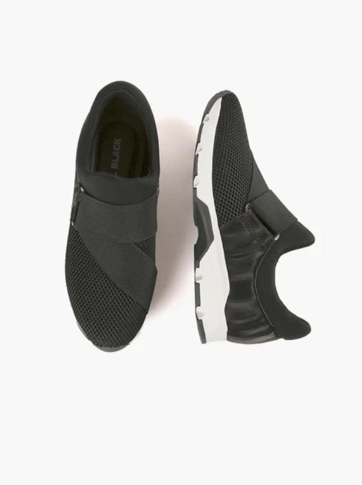 Signature Mesh Fashion Sneaker - Black