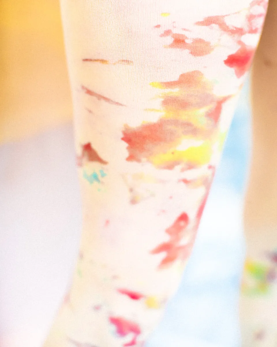 SJ X BZ tie dye tights