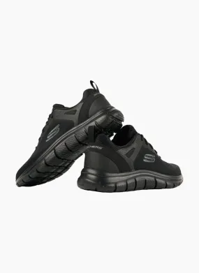 Skechers Track Broader Sneaker - Black/Black