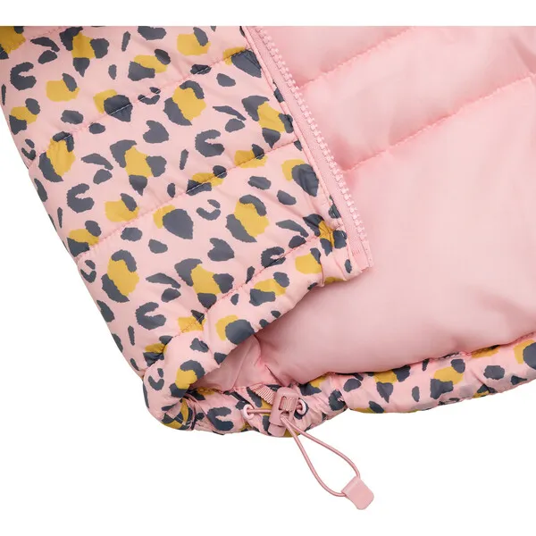 Snapper Rock Leopard Love 2 in 1 Puffer Jacket