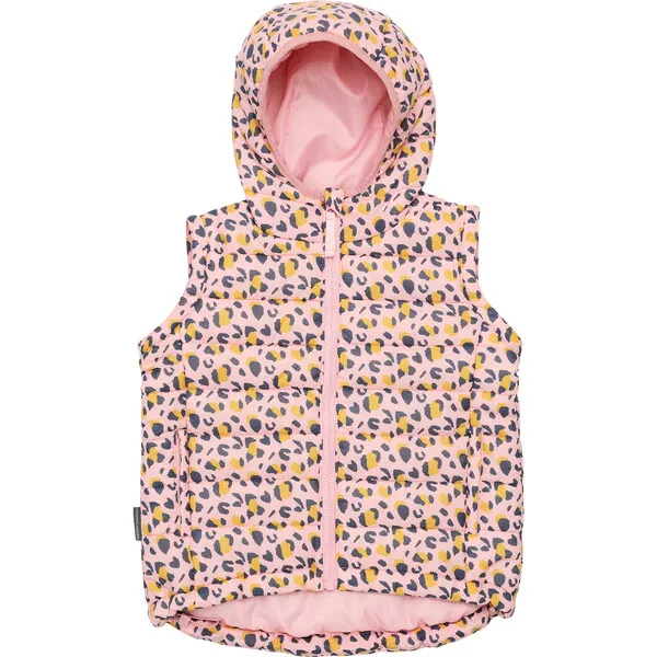 Snapper Rock Leopard Love 2 in 1 Puffer Jacket