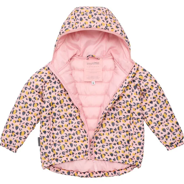 Snapper Rock Leopard Love 2 in 1 Puffer Jacket