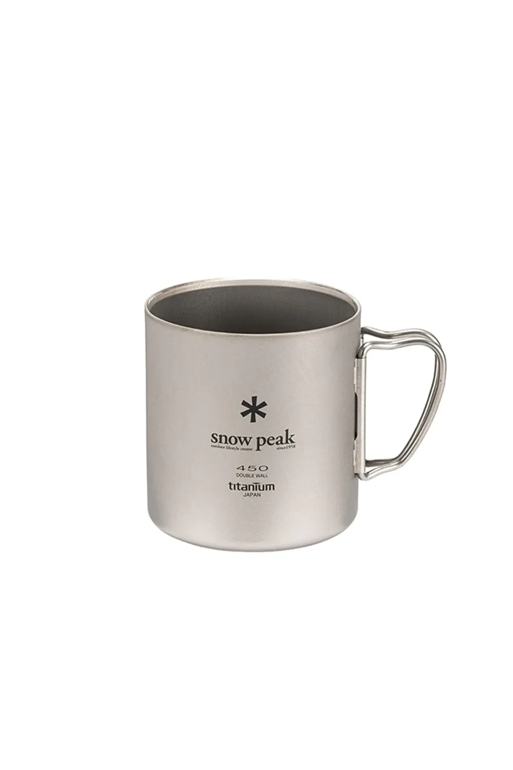 SNOW PEAK - TITANIUM DOUBLE WALL CUP 450