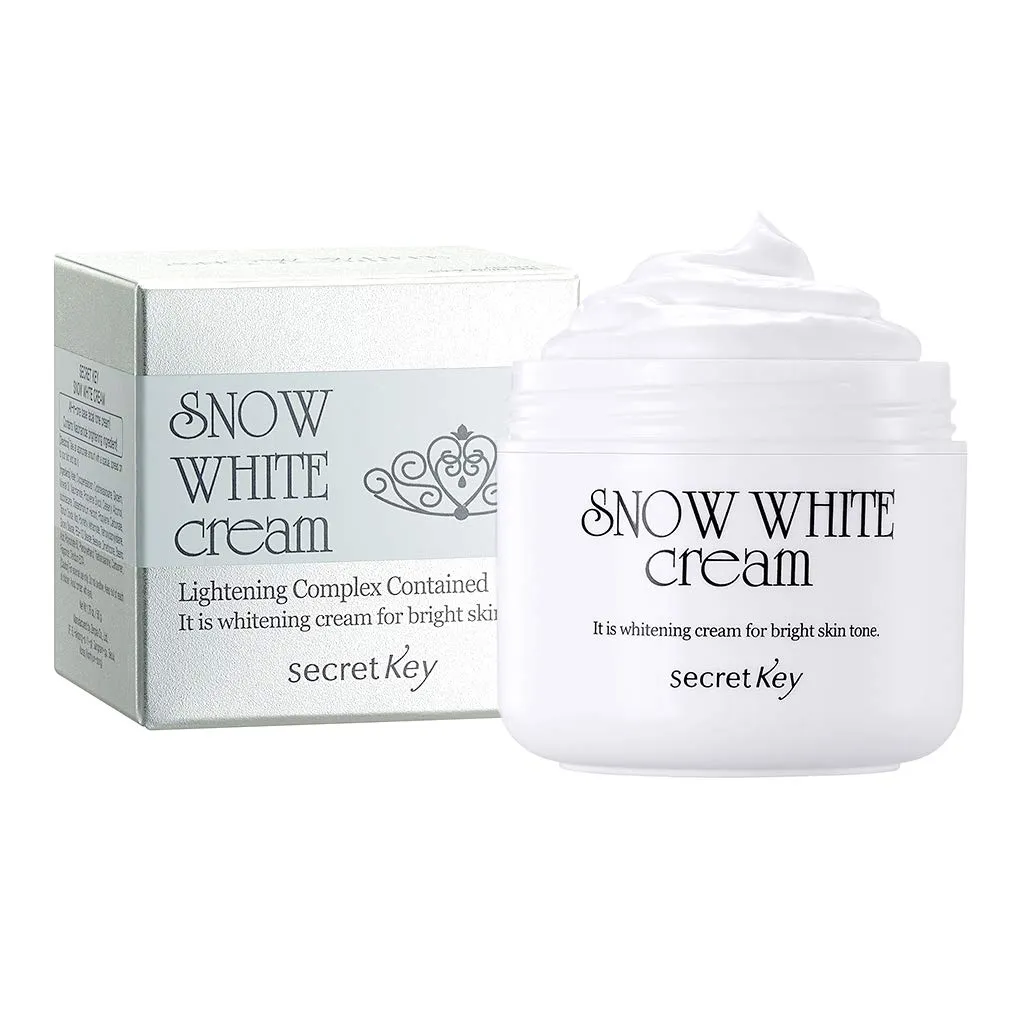 Snow White Cream for Whitening Skin by Secret Key