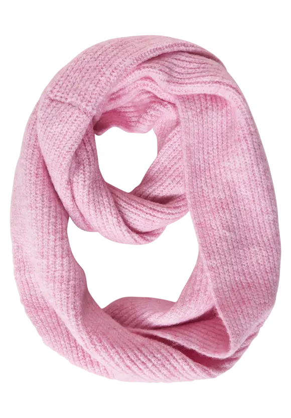 Soft Rose Melange Knitted Loop - Street One