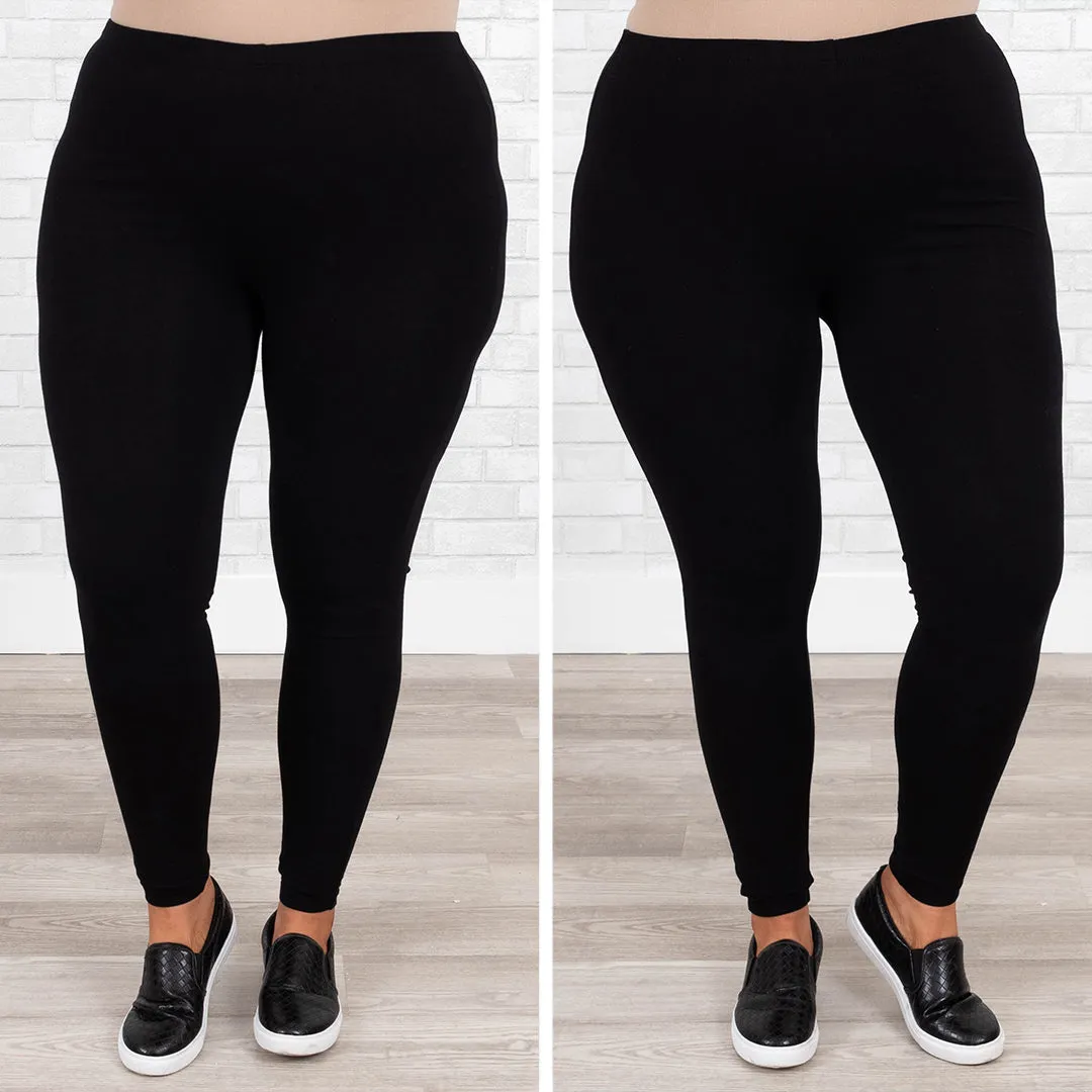 Spending Time With You Leggings, Black