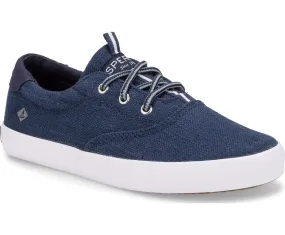 Spinnaker Big Kid's Washable Sneaker - Navy Canvas