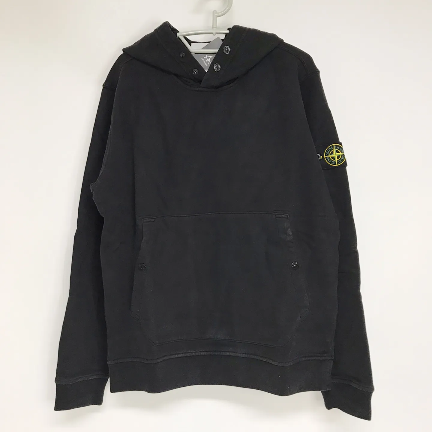 STONE ISLAND  |Street Style Long Sleeves Plain Cotton Logo Hoodies