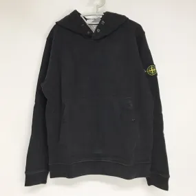 STONE ISLAND  |Street Style Long Sleeves Plain Cotton Logo Hoodies