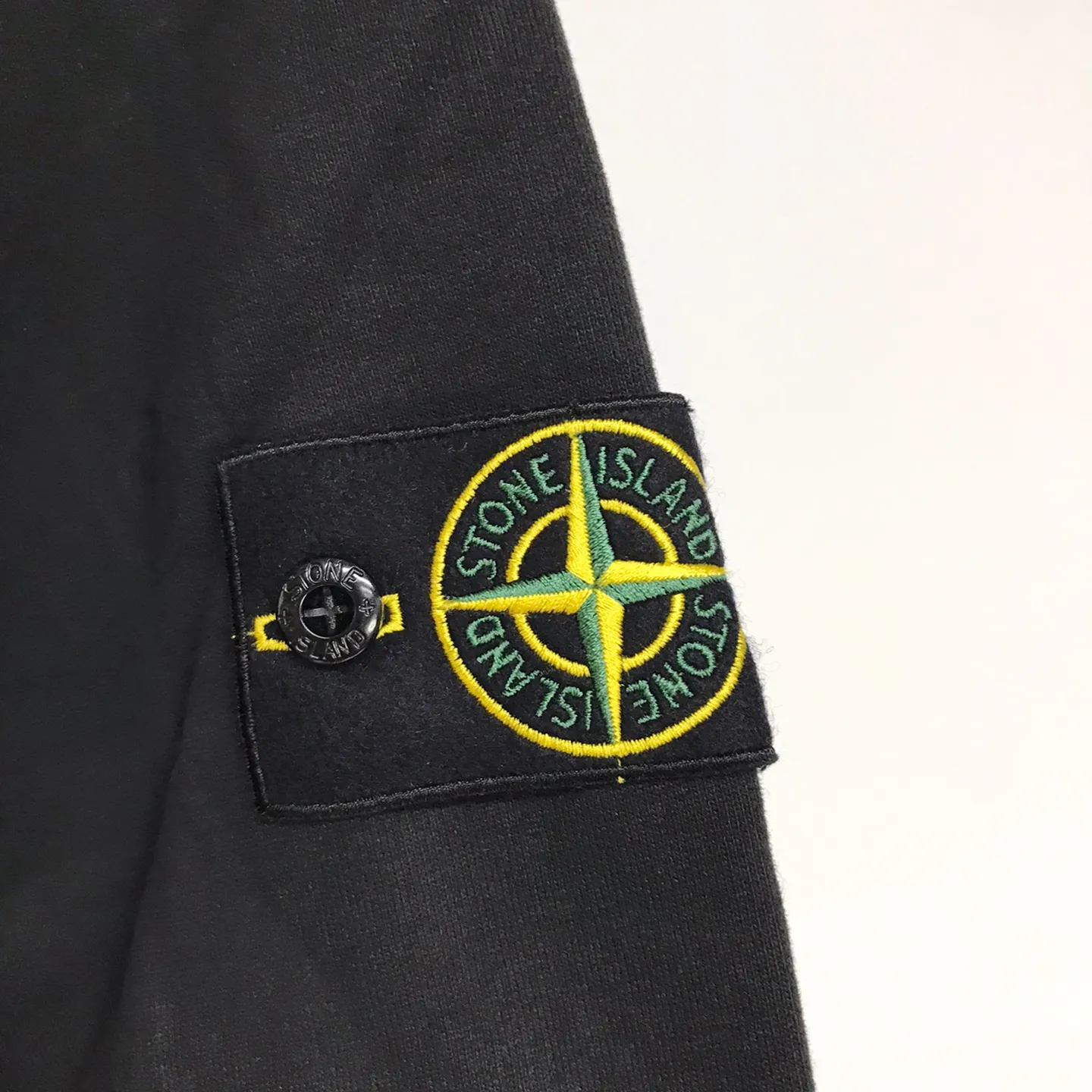 STONE ISLAND  |Street Style Long Sleeves Plain Cotton Logo Hoodies