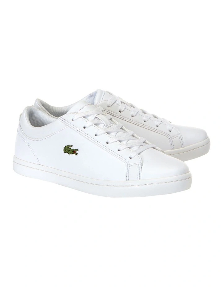 Straightset BL I Leather Sneaker in White