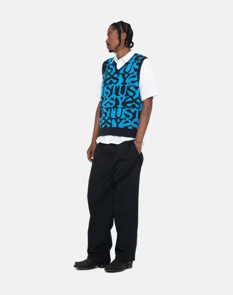 STUSSY  |Street Style Logo Skater Style Vests & Gillets