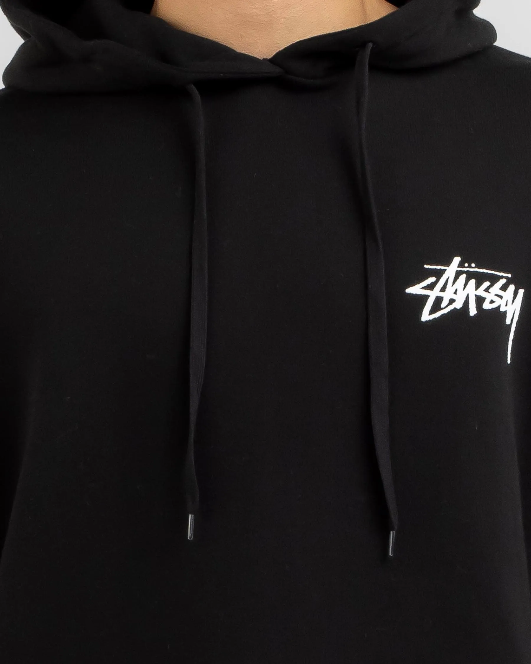 STUSSY  |Street Style Long Sleeves Cotton Logo Skater Style Hoodies