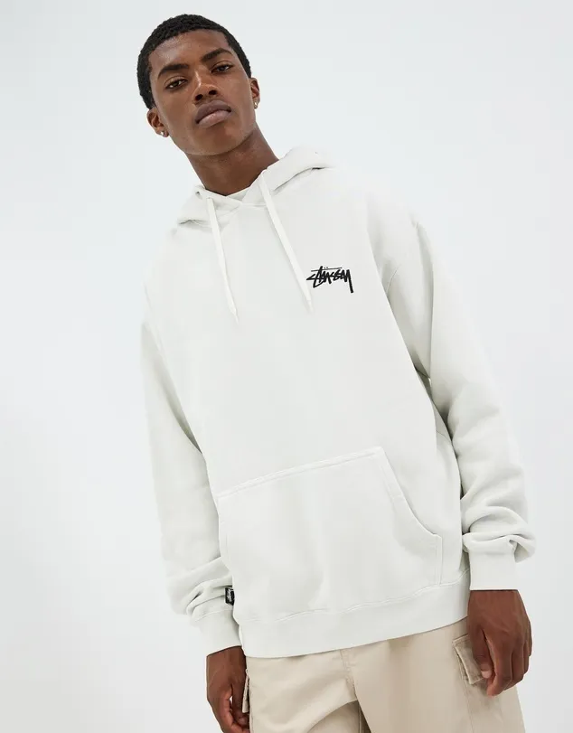 STUSSY  |Street Style Long Sleeves Cotton Logo Skater Style Hoodies