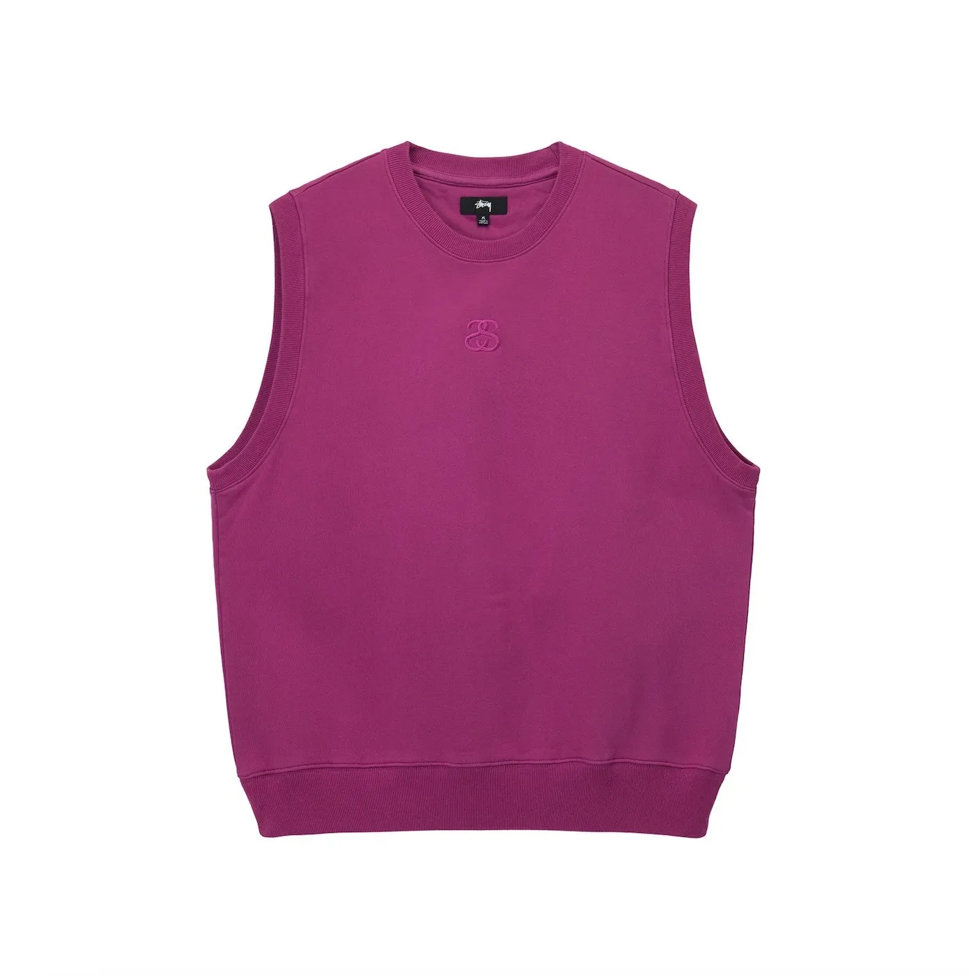 STUSSY  |Unisex Street Style Cotton Logo Skater Style Vests & Gillets