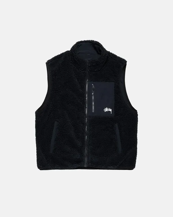 STUSSY  |Unisex Street Style Skater Style Vests & Gillets