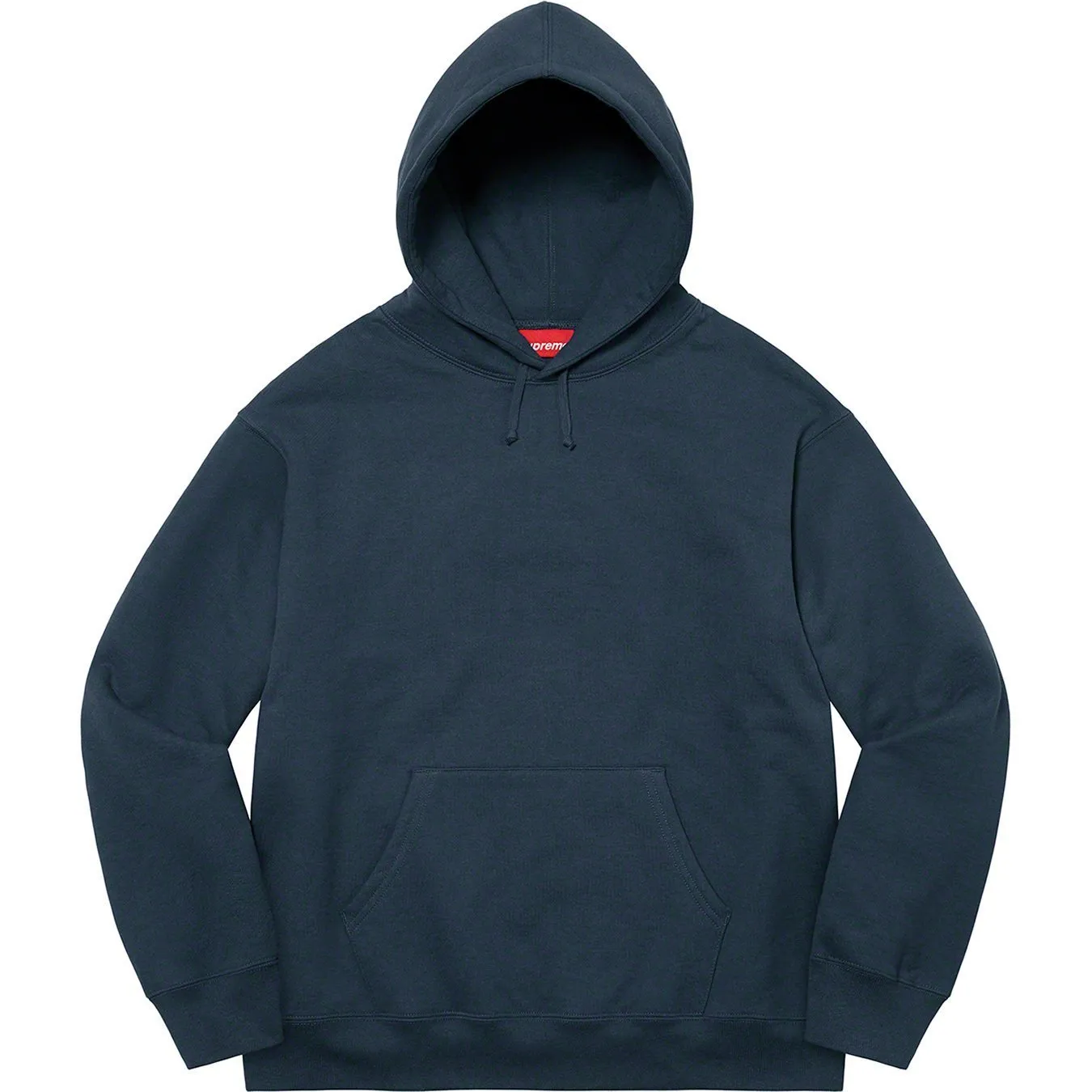 Supreme  |Unisex Street Style Plain Logo Skater Style Hoodies