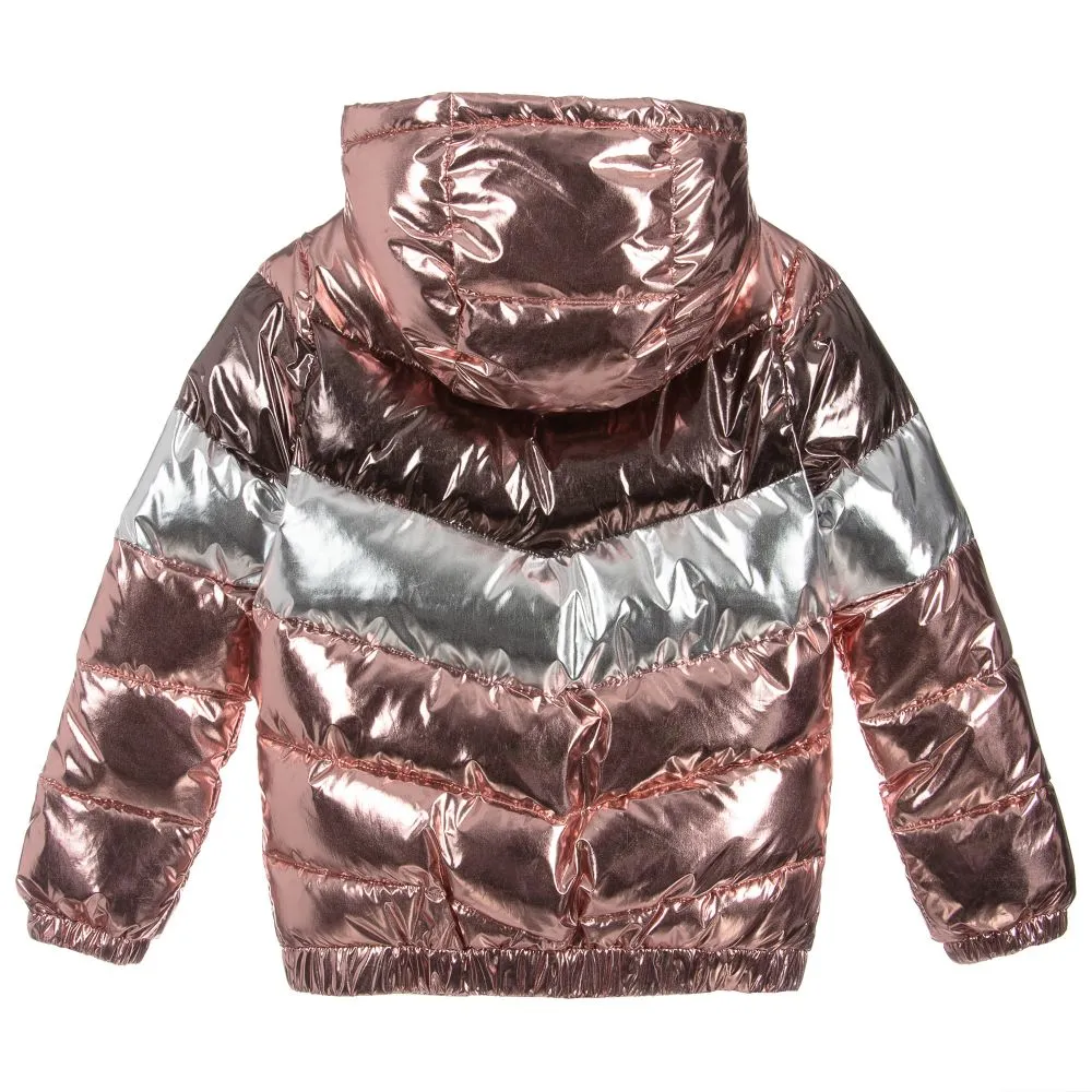 Teen Pink Puffer Jacket