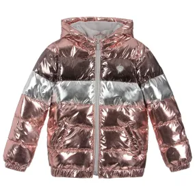 Teen Pink Puffer Jacket